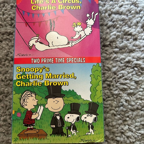 Snoopy double feature vhs - Picture 1 of 2